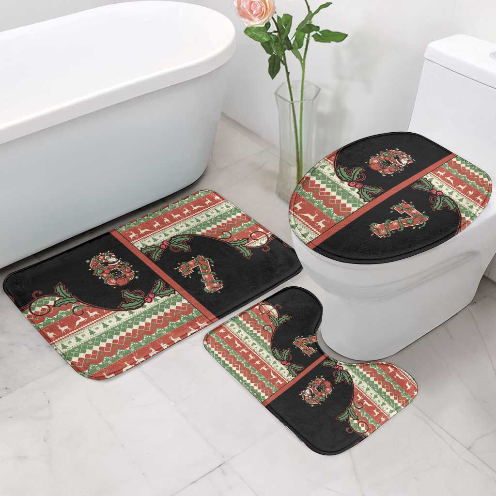 Western Yoke Bathroom Set Funny Six Seven Christmas - Wonder Print Shop