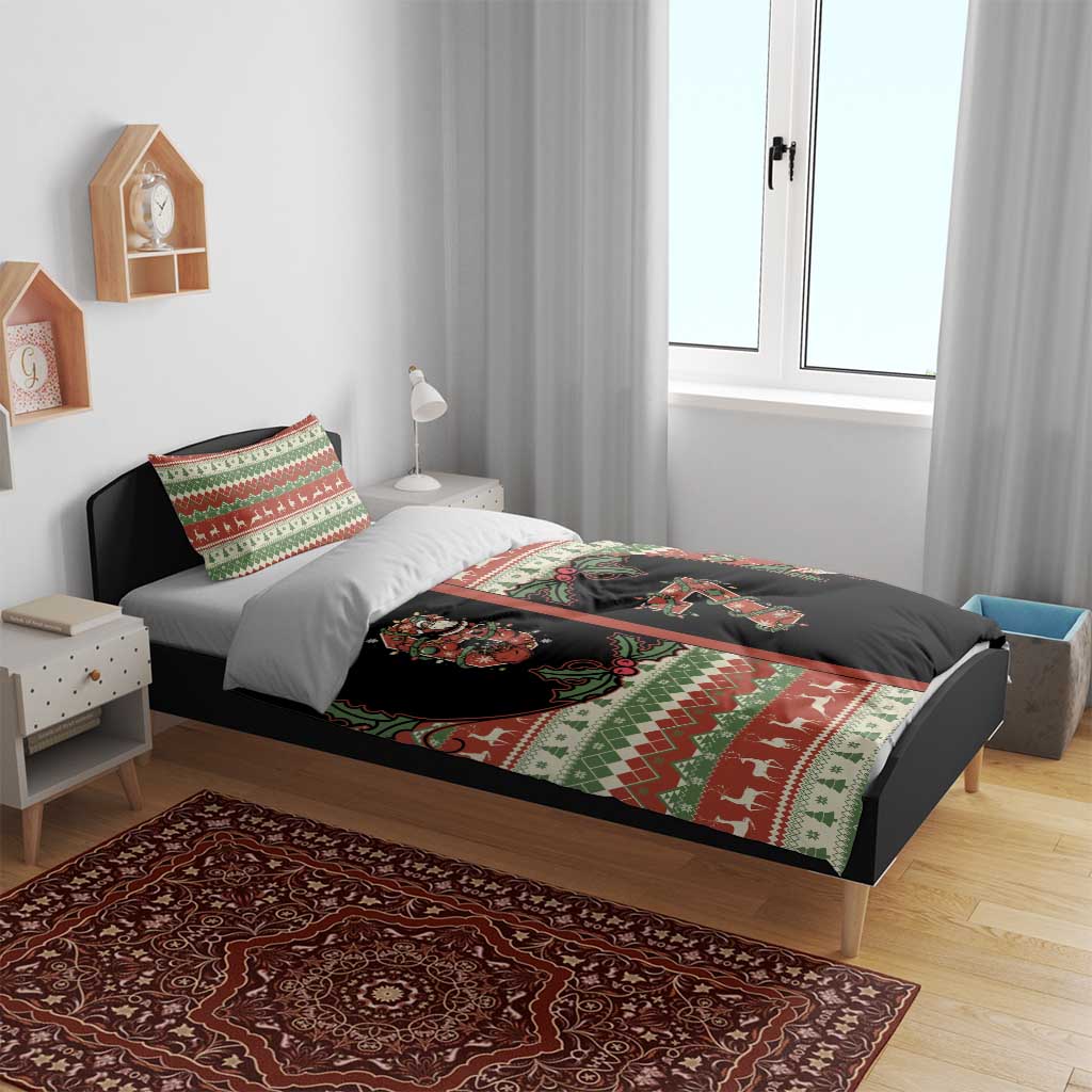 Western Yoke Bedding Set Funny Six Seven Christmas - Wonder Print Shop