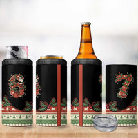 Western Yoke 4 in 1 Can Cooler Tumbler Funny Six Seven Christmas - Wonder Print Shop