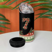 Western Yoke 4 in 1 Can Cooler Tumbler Funny Six Seven Christmas - Wonder Print Shop