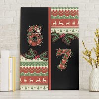 Western Yoke Canvas Wall Art Funny Six Seven Christmas - Wonder Print Shop