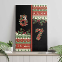 Western Yoke Canvas Wall Art Funny Six Seven Christmas - Wonder Print Shop