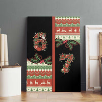 Western Yoke Canvas Wall Art Funny Six Seven Christmas - Wonder Print Shop