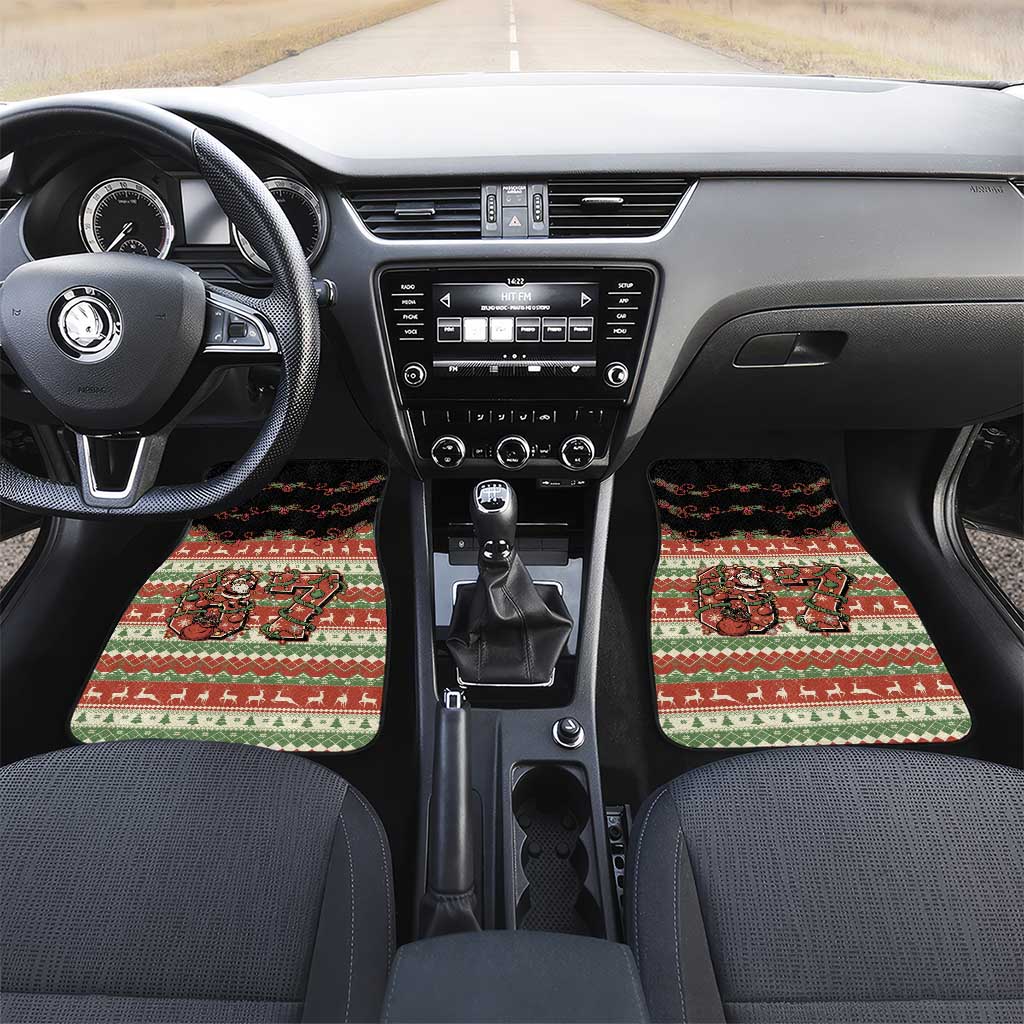 Western Yoke Car Mats Funny Six Seven Christmas - Wonder Print Shop