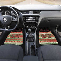 Western Yoke Car Mats Funny Six Seven Christmas - Wonder Print Shop