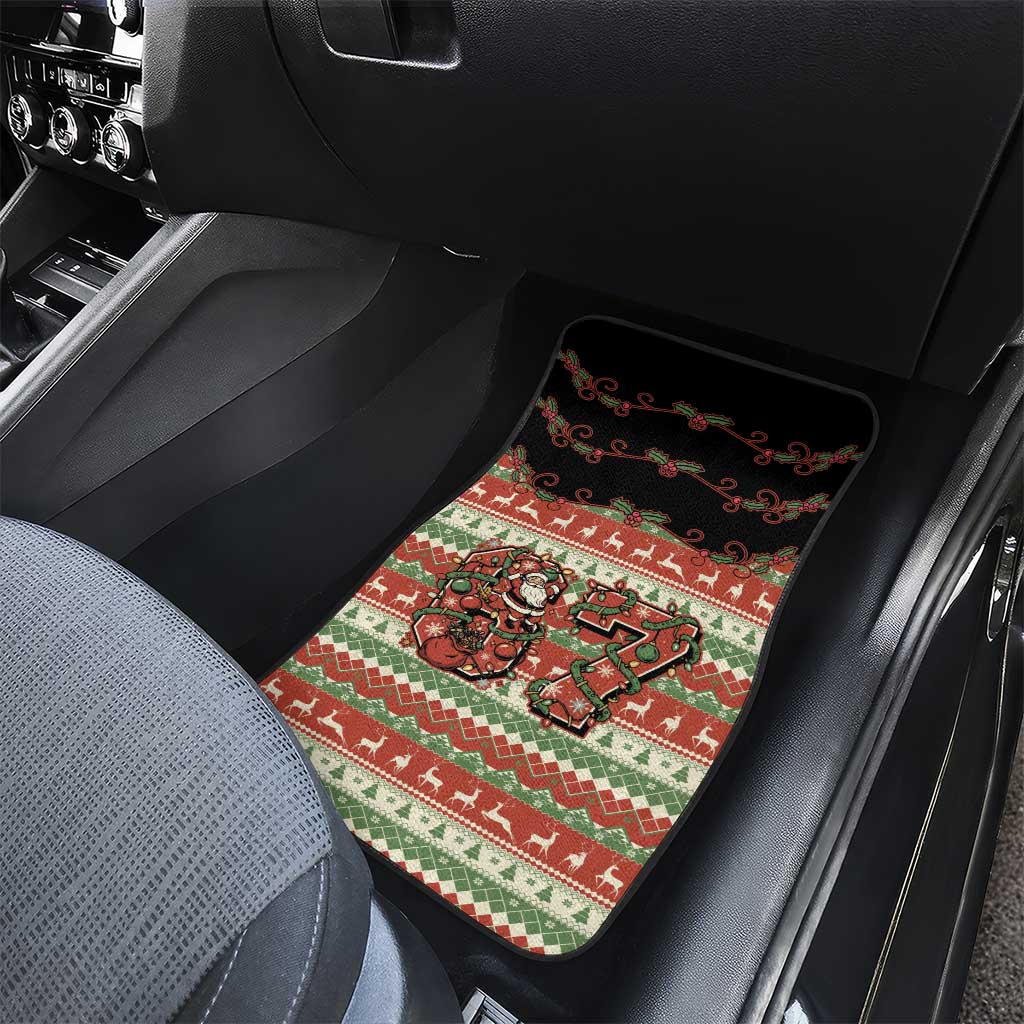 Western Yoke Car Mats Funny Six Seven Christmas - Wonder Print Shop