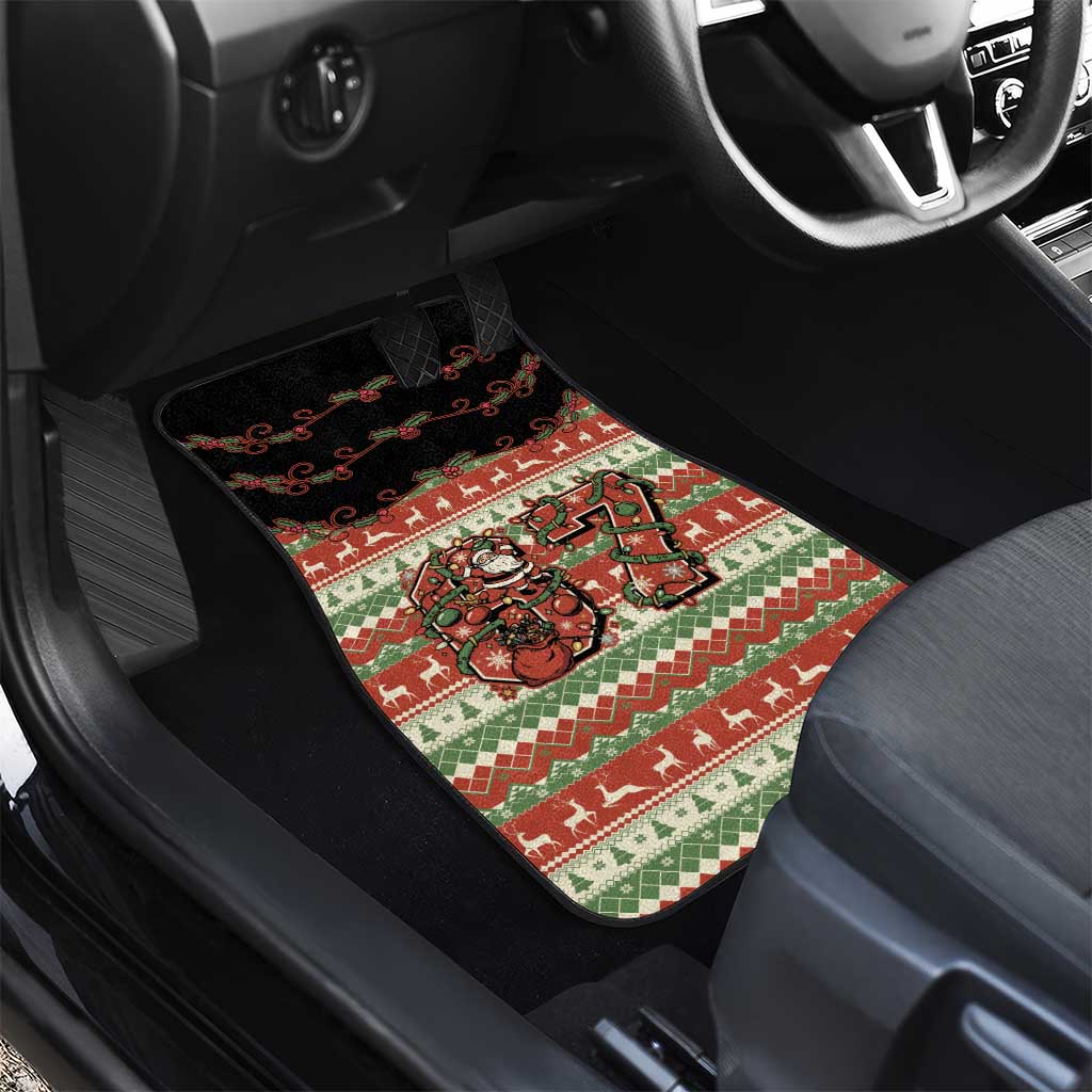 Western Yoke Car Mats Funny Six Seven Christmas - Wonder Print Shop