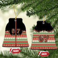 Western Yoke Ceramic Ornament Six Seven Christmas - Wonder Print Shop