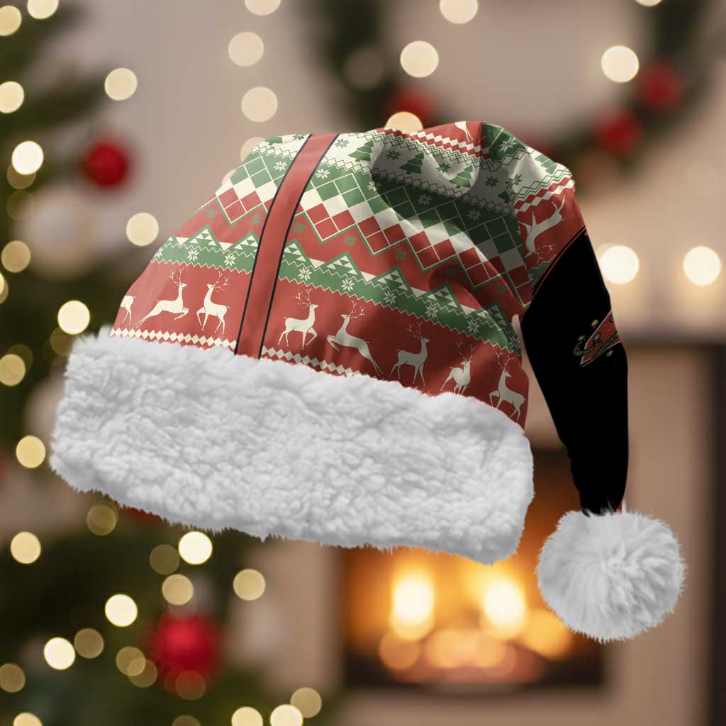 Western Yoke Christmas Santa Hat Six Seven Christmas - Wonder Print Shop