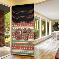 Western Yoke Door Cover Funny Six Seven Christmas - Wonder Print Shop