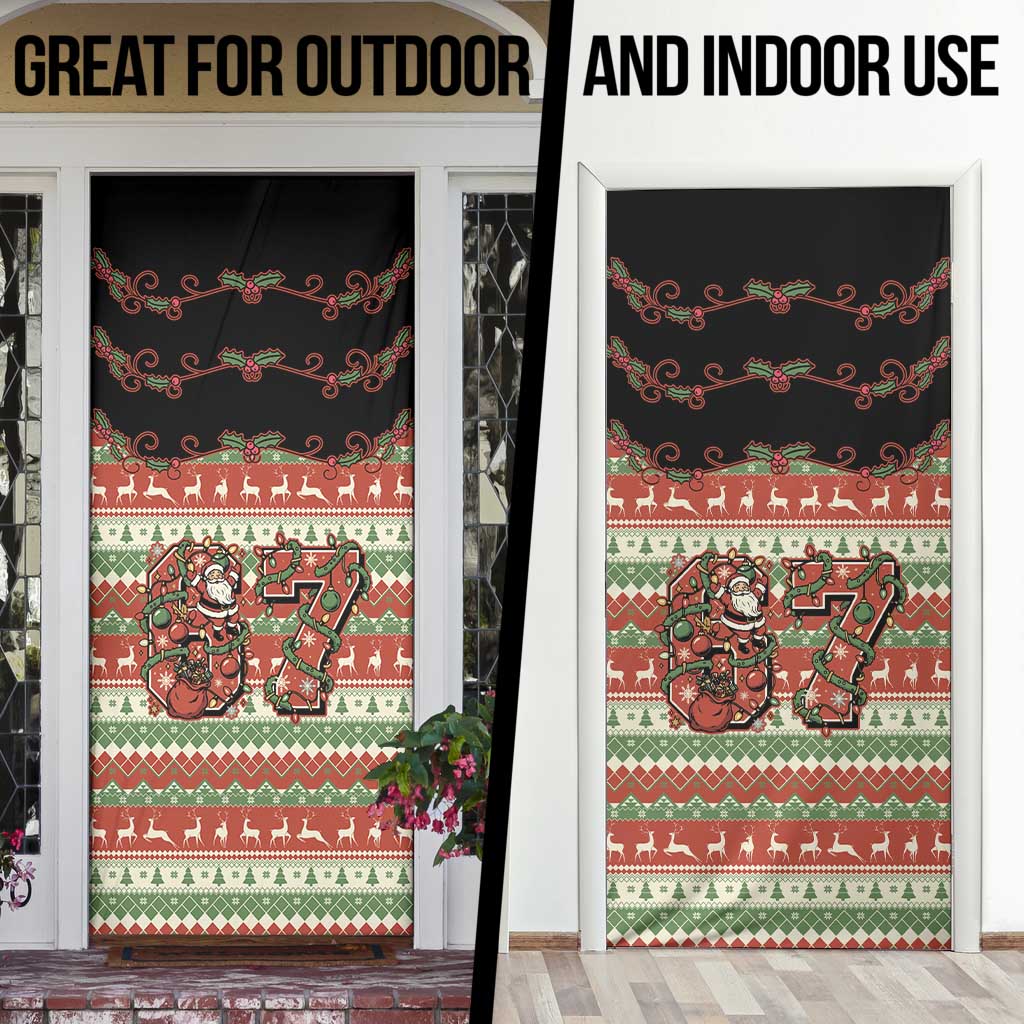 Western Yoke Door Cover Funny Six Seven Christmas - Wonder Print Shop