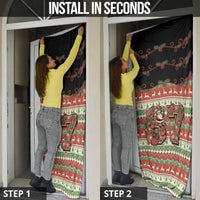Western Yoke Door Cover Funny Six Seven Christmas - Wonder Print Shop