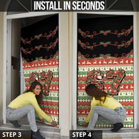 Western Yoke Door Cover Funny Six Seven Christmas - Wonder Print Shop