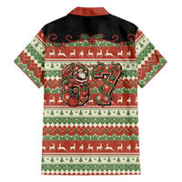 Western Yoke Family Matching Long Sleeve Bodycon Dress and Hawaiian Shirt Funny Six Seven Christmas - Wonder Print Shop