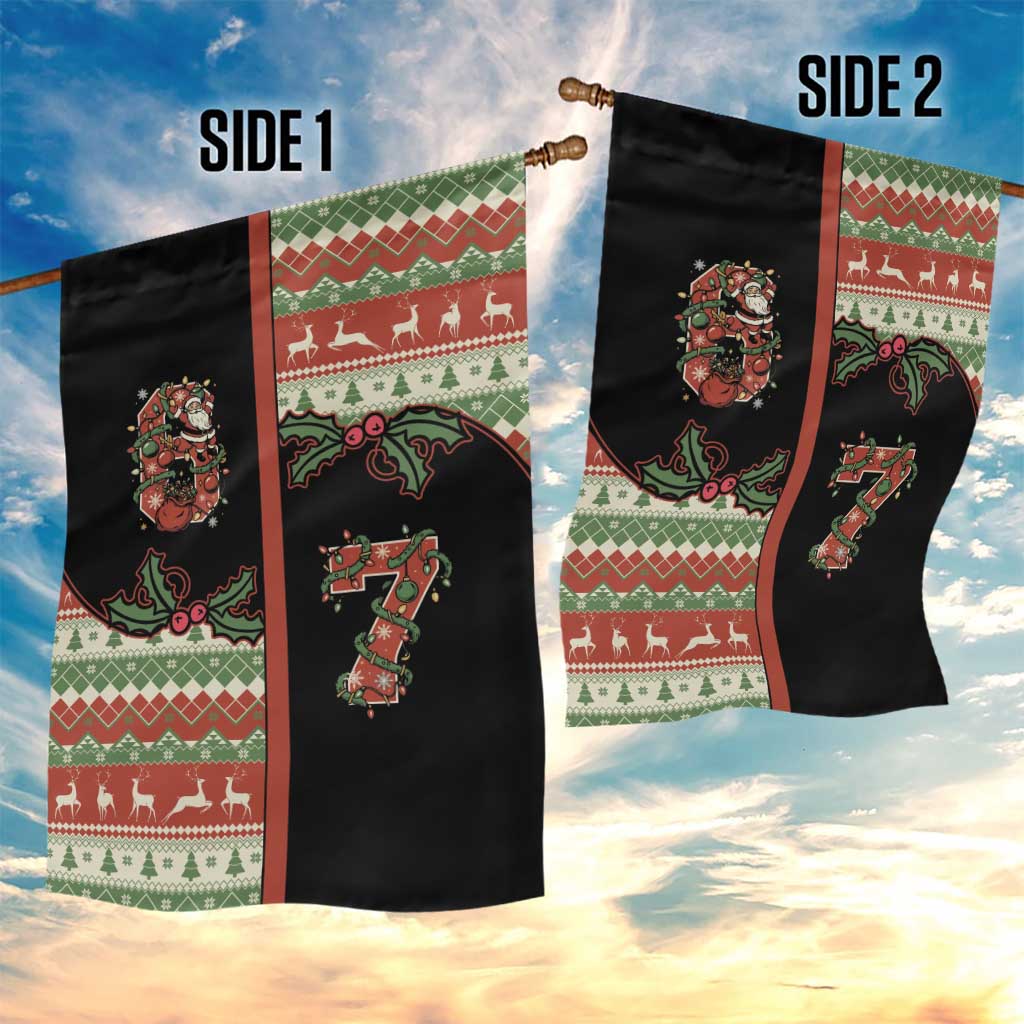 Western Yoke Garden Flag Funny Six Seven Christmas - Wonder Print Shop