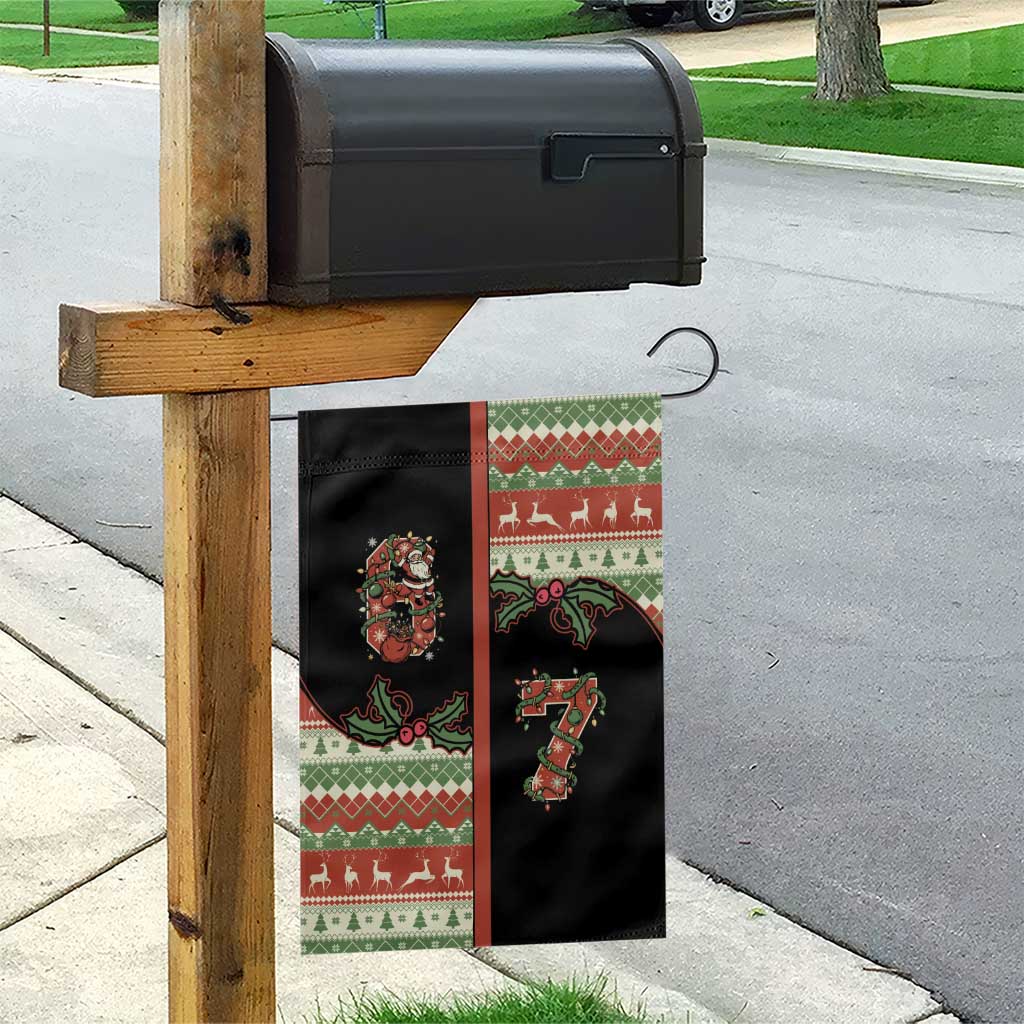 Western Yoke Garden Flag Funny Six Seven Christmas - Wonder Print Shop