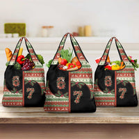 Western Yoke Grocery Bag Funny Six Seven Christmas - Wonder Print Shop