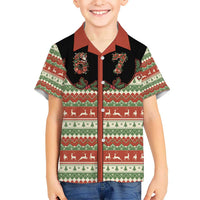 Western Yoke Hawaiian Shirt Funny Six Seven Christmas - Wonder Print Shop