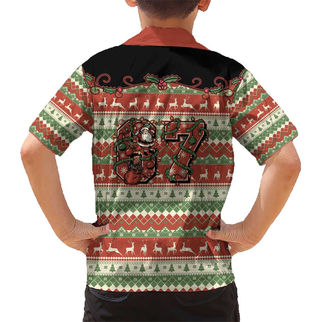 Western Yoke Hawaiian Shirt Funny Six Seven Christmas - Wonder Print Shop