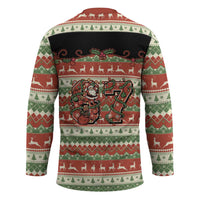 Western Yoke Hockey Jersey Funny Six Seven Christmas - Wonder Print Shop