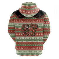 Western Yoke Hoodie Funny Six Seven Christmas - Wonder Print Shop