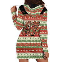 Western Yoke Hoodie Dress Funny Six Seven Christmas - Wonder Print Shop