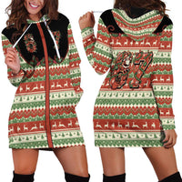 Western Yoke Hoodie Dress Funny Six Seven Christmas - Wonder Print Shop