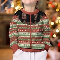 Western Yoke Kid Ugly Christmas Sweater Six Seven Christmas - Wonder Print Shop