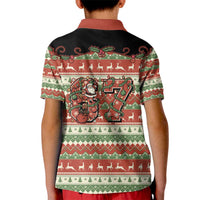 Western Yoke Kid Polo Shirt Funny Six Seven Christmas - Wonder Print Shop