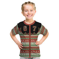 Western Yoke Kid T Shirt Funny Six Seven Christmas - Wonder Print Shop