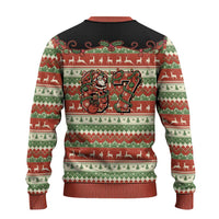 Western Yoke Ugly Christmas Sweater Six Seven Christmas - Wonder Print Shop