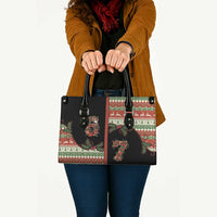 Western Yoke Leather Bag Funny Six Seven Christmas - Wonder Print Shop