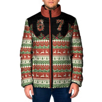 Western Yoke Padded Jacket Funny Six Seven Christmas - Wonder Print Shop