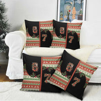 Western Yoke Pillow Cover Funny Six Seven Christmas - Wonder Print Shop