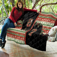 Western Yoke Quilt Funny Six Seven Christmas - Wonder Print Shop