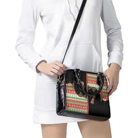 Western Yoke Shoulder Handbag Funny Six Seven Christmas - Wonder Print Shop