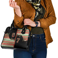 Western Yoke Shoulder Handbag Funny Six Seven Christmas - Wonder Print Shop