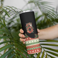 Western Yoke Skinny Tumbler Funny Six Seven Christmas - Wonder Print Shop