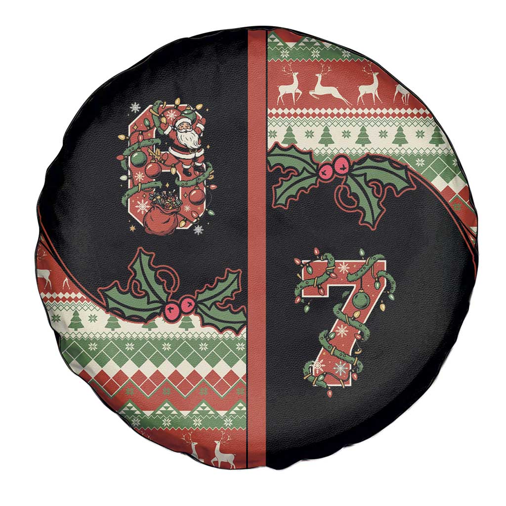 Western Yoke Spare Tire Cover Funny Six Seven Christmas - Wonder Print Shop