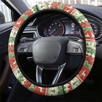 Western Yoke Steering Wheel Cover Funny Six Seven Christmas - Wonder Print Shop