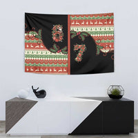 Western Yoke Tapestry Funny Six Seven Christmas - Wonder Print Shop