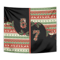 Western Yoke Tapestry Funny Six Seven Christmas - Wonder Print Shop