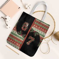 Western Yoke Tote Bag Funny Six Seven Christmas - Wonder Print Shop