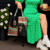 Western Yoke Tote Bag Funny Six Seven Christmas - Wonder Print Shop