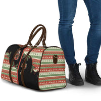 Western Yoke Travel Bag Funny Six Seven Christmas - Wonder Print Shop