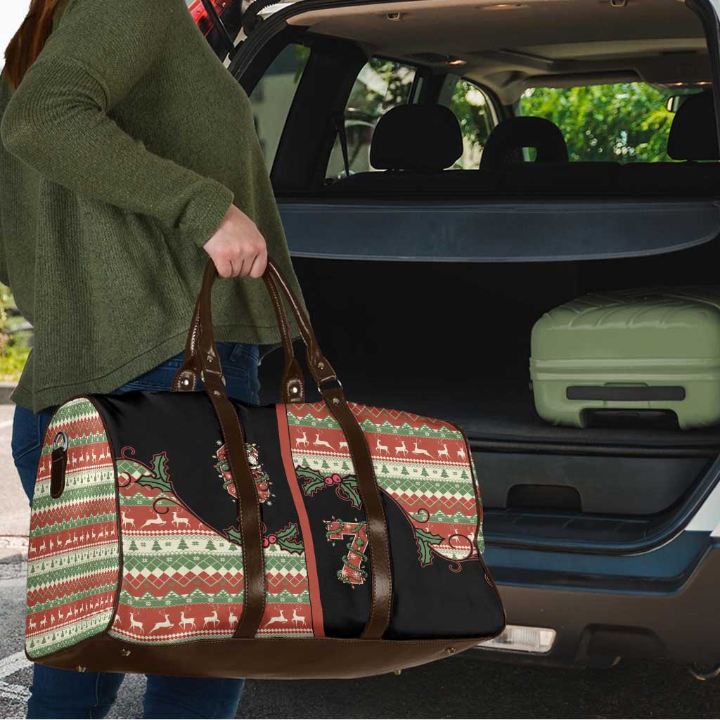 Western Yoke Travel Bag Funny Six Seven Christmas - Wonder Print Shop