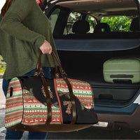 Western Yoke Travel Bag Funny Six Seven Christmas - Wonder Print Shop