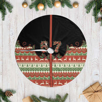 Western Yoke Tree Skirt Six Seven Christmas - Wonder Print Shop