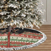 Western Yoke Tree Skirt Six Seven Christmas - Wonder Print Shop
