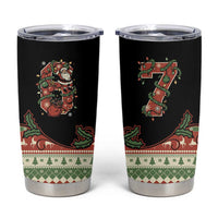 Western Yoke Tumbler Cup Funny Six Seven Christmas - Wonder Print Shop